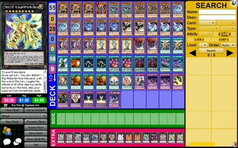 mizar character deck yu-gi-oh!.